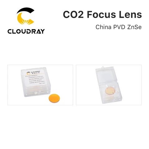 Cloudray CO2 ZnSe фокусная линза для лазерной гравировки и резки — фото модели