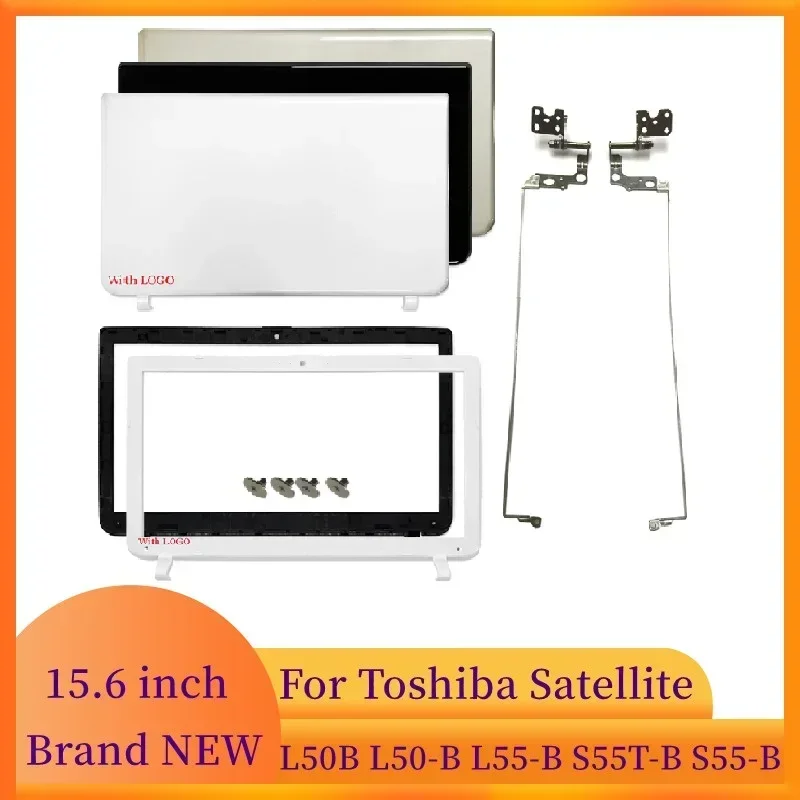 Laptop Accessories For Toshiba Satellite L50B L50-B L55-B S55T-B S55-B Screen LCD Back Cover Case/Front frame/Hinge Laptops Case