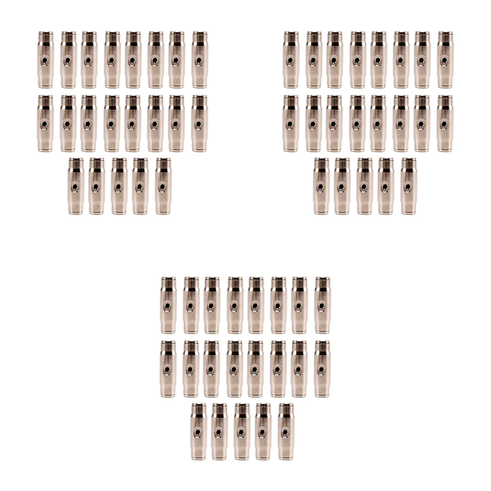 Exquisite-3/8 Inch Mist Cooling System Quick Connect Joint Mist Nozzle T-Connector (60Pcs)-(Diameter: 3/8 Inch, Single Nozzle)