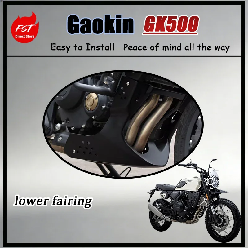 

FOR GAOKIN GK500 Crossfire 500 Engine Belly Pan Fairing Modified Lower Guard Cover Accessories for Motorcycle
