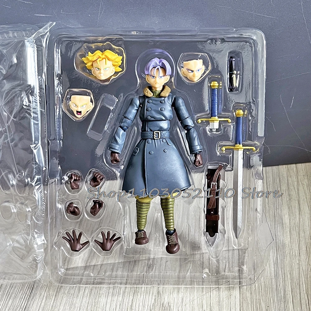 لعبة دراغون بول زد جذوع S.h Figuarts الشكل أنيمي SHF جذوع جمع لعبة مجسمة هدايا عيد الميلاد #2