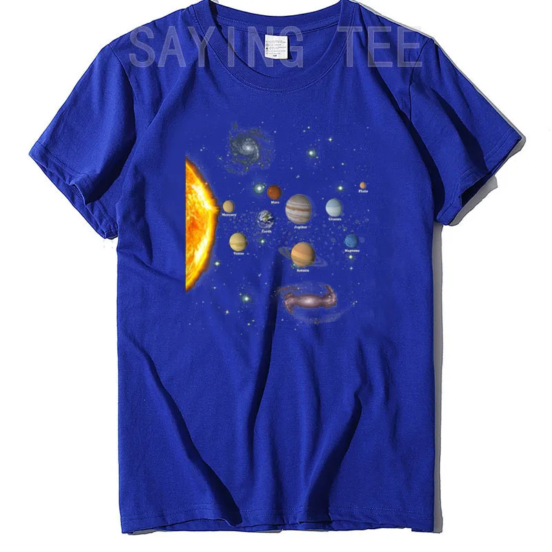 Solar System T Shirt - Boys Girls STEM Kids Realistic Space Tee Funny Science Lover Astronomy Graphic Outfits Fashion Y2k Tops