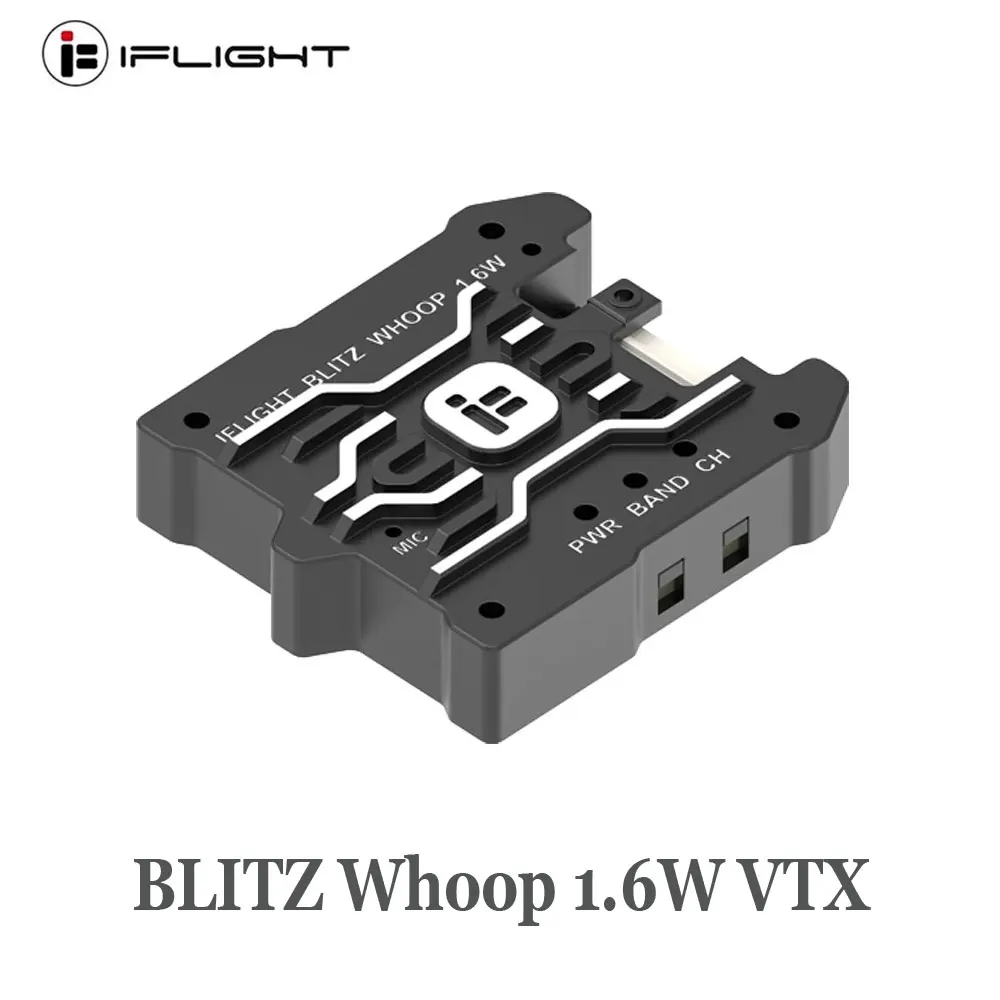 

IFlight BLITZ Whoop 1,6 Вт VTX видеопередача 1600 мВт 25,5x25,5 мм в длину для гоночного дрона RC FPV