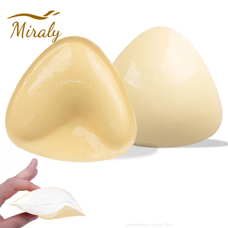 1Pair Reusable Double-Sided Self-Adhesive Bra Monoka Push Up Pads Adhesive Nipple Cover Pushpads Breast Enhancer Sticky Bra