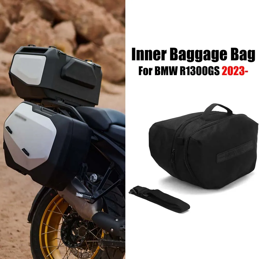 

New Touring Pannier Inner Bag For BMW R1300GS R1300 GS R 1300 GS Motorcycle Black Expandable Luggage Bags r1300gs 2023 2024