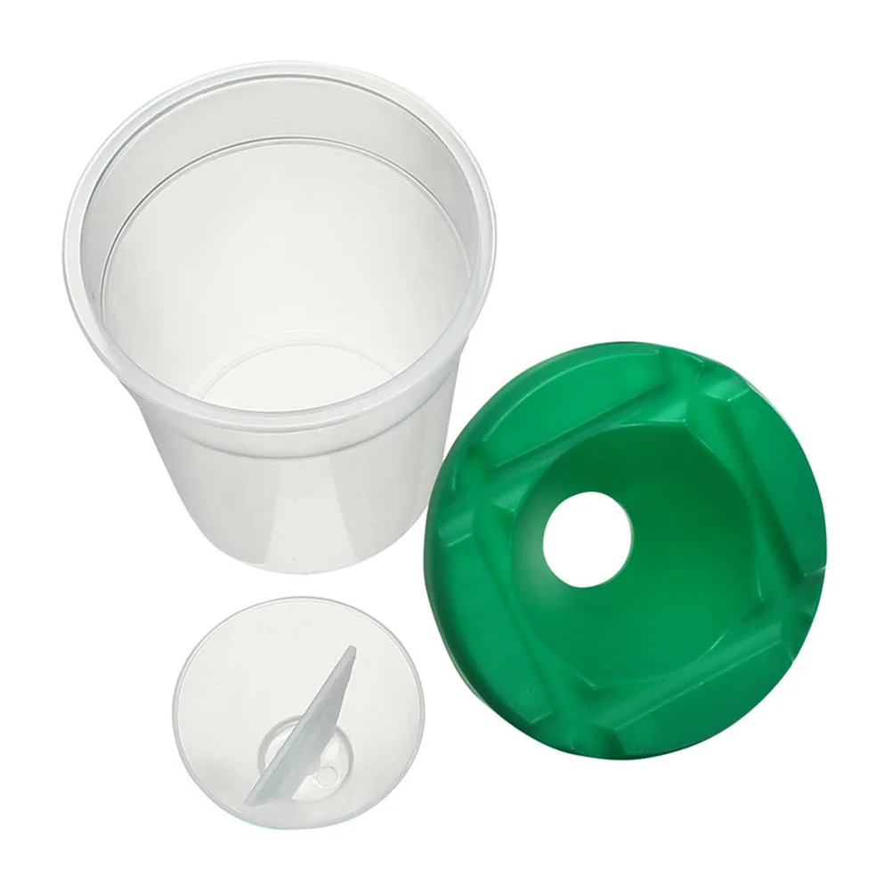 5 Pcs Leakproof Child Cup with Lid Graffiti Brush Paint Cups Painting Accessories