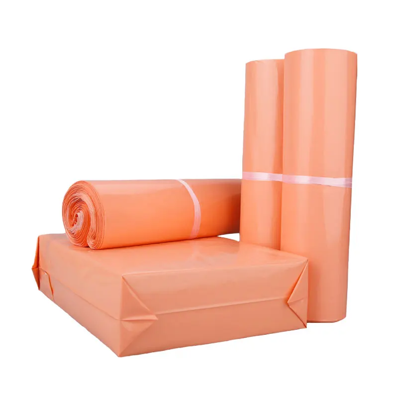 INPLUSTOP Poly Courier Pouch Orange Pink Express Packaging Pockets Maling Bags Delivery Shipping Clothing Logistics Courier Bags