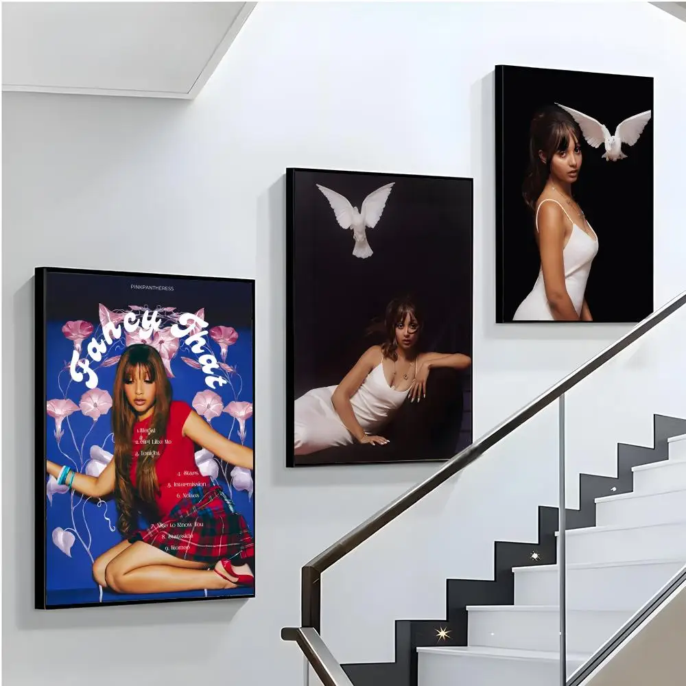 المغني الوردي النمر المشارك HD الفن لزجة جدار مقاوم للماء غرفة المعيشة المنزلي غرفة نوم بار الديكور الجمالي