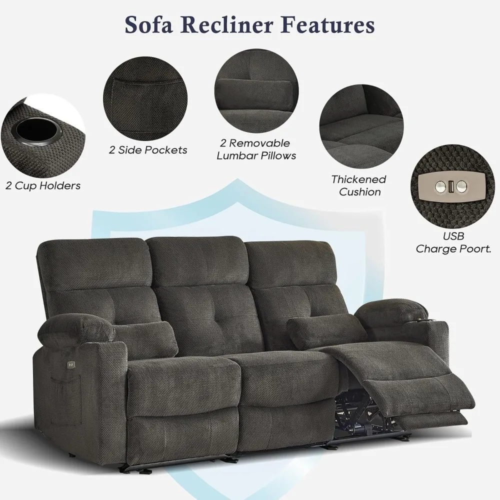 #3 Ranked Reclining Sofa Couches Picks in 2026