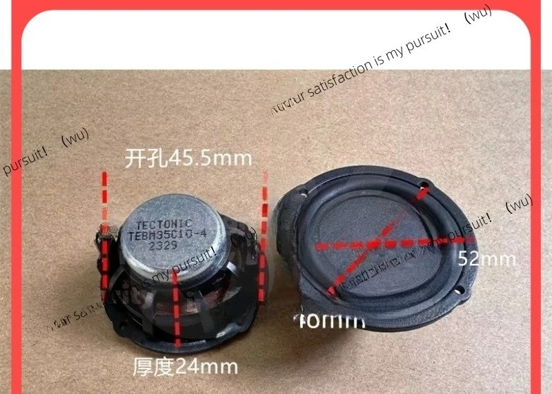 

2-дюймовый полнодиапазонный динамик — технология BMR, сотовая диафрагма с плоской панелью, высококачественный аудиофильский класс, 6 Ом, 10 Вт