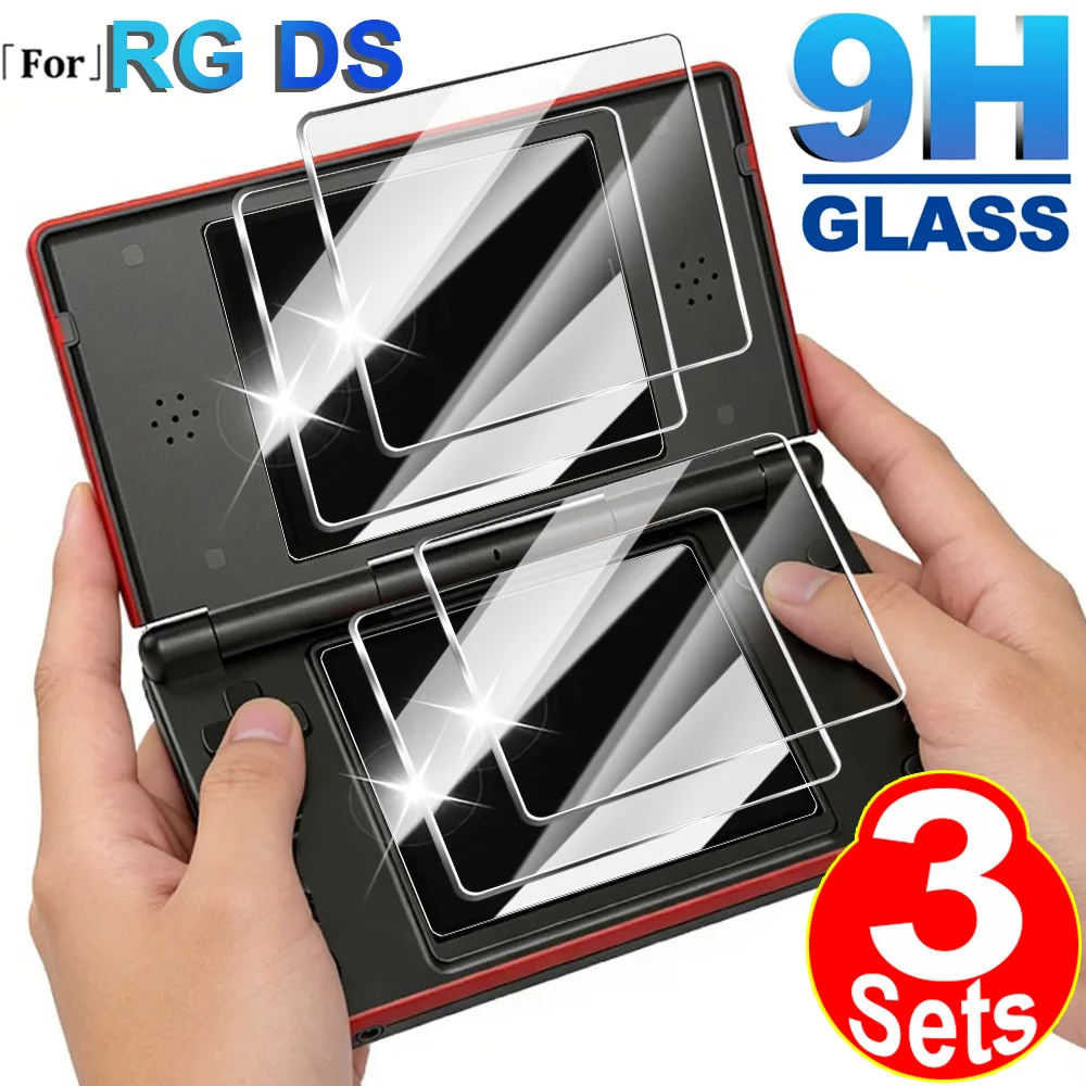 1-3Sets 9H Tempered Glass For Anbernic RG DS Handheld Game C