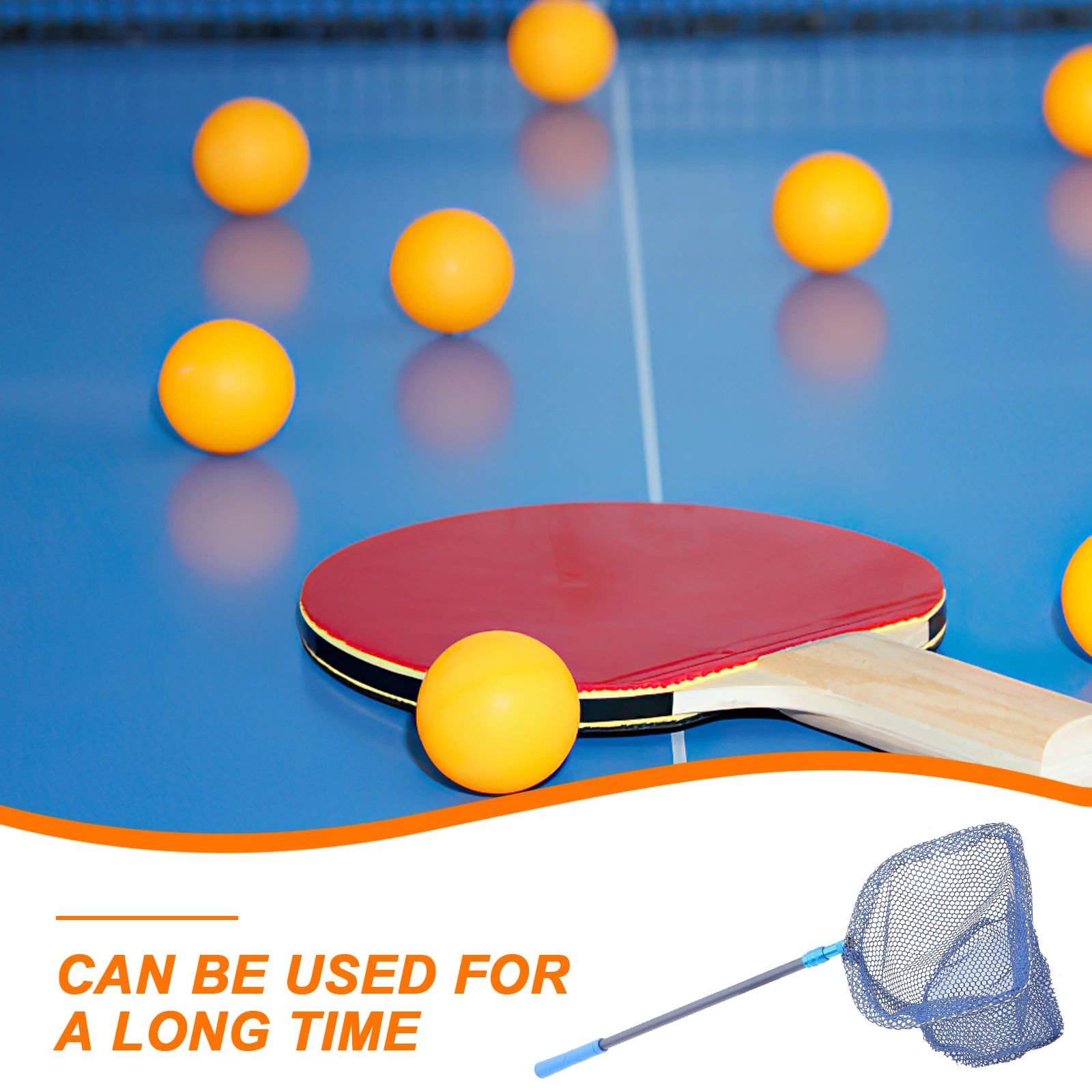 

StainlessSteel Abs Material PingPong Ball Picker Upper Tennis Ball Collector Telescopic LongHandle Golf Ball Retriever Portable