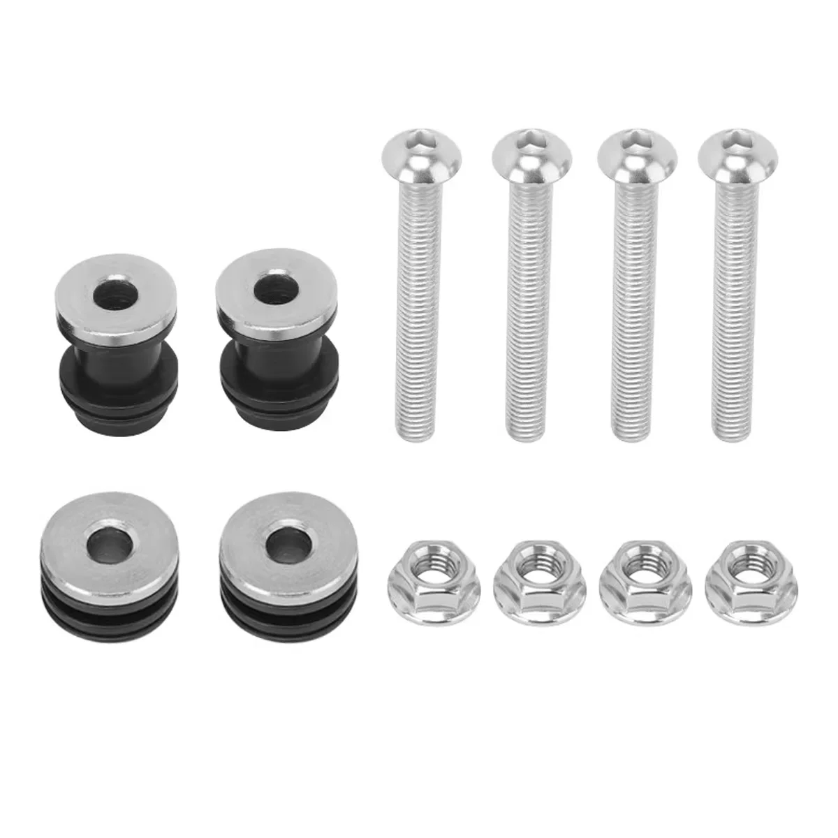 Motorcycle Backrest Docking Hardware Kit Detachable Sissy Bar Rack Mounting Screw For Harley Sportster XL883 XL1200 Iron X48 view 5