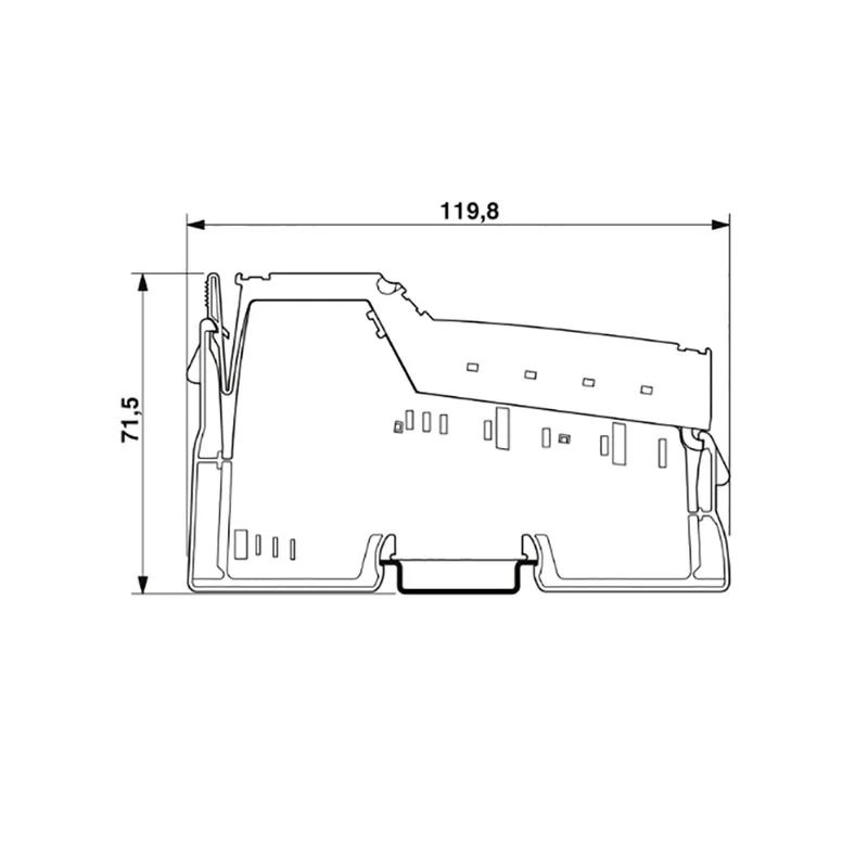 

2702495 IB IL AI 4/I/4-20-ECO Original For Phoenix Analog Module Analog Input: 4. 4 mA ... 20 mA Connection Technology: 2-wire