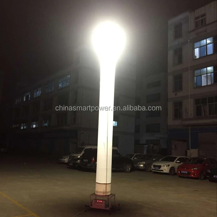 

Direct manufacturer inflatable lighting tower for emergency working