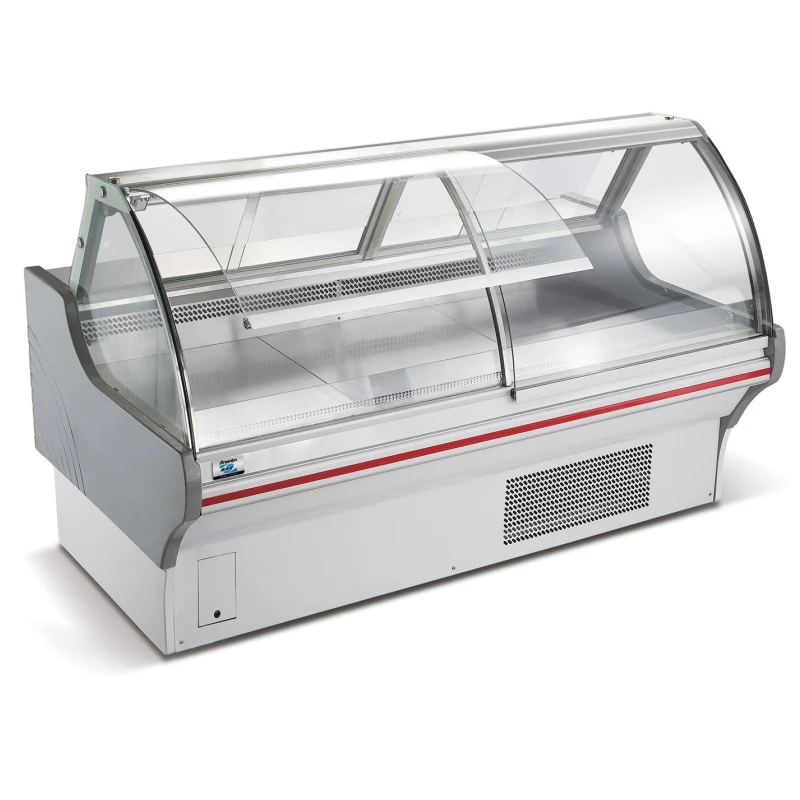 Custom Made Commercial Refrigerator Meat Seafood Cooler Display Deli Fridge Display Food Showcase
