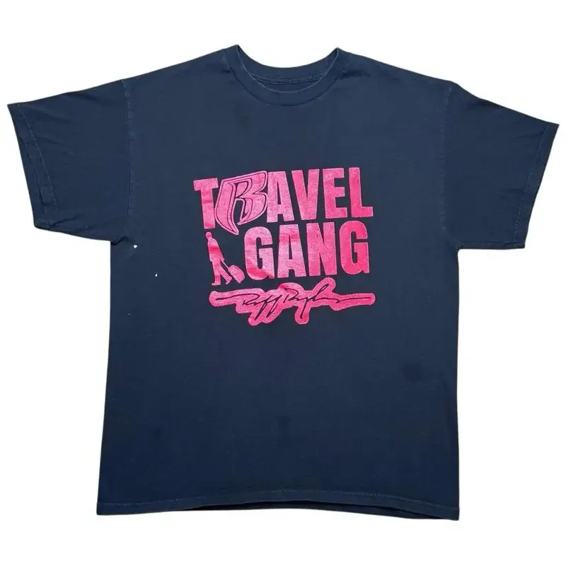Vintage 2000s Ruff Ryders Travel Gang Rap Tee Hip Hop Graphic T-Shirt
