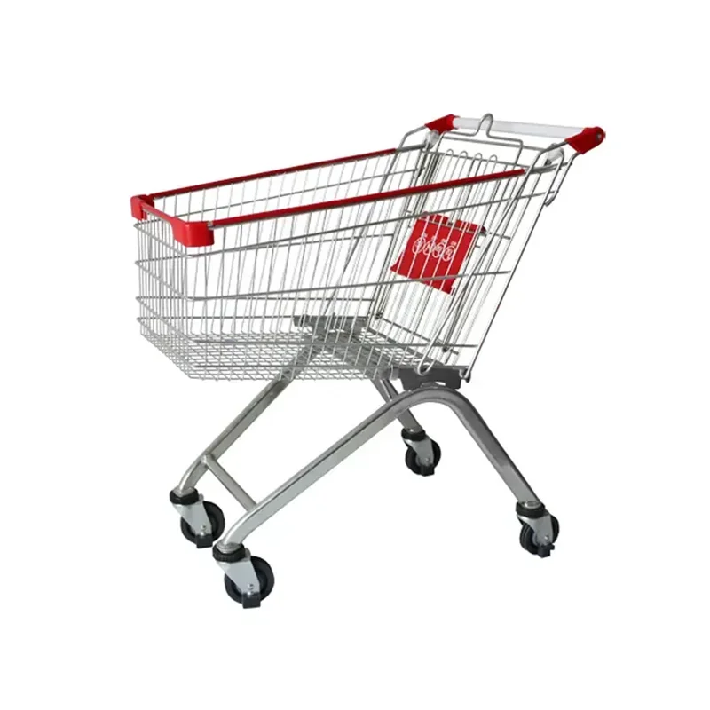 Carrito de compras de Metal para supermercado, carrito de compras a la venta