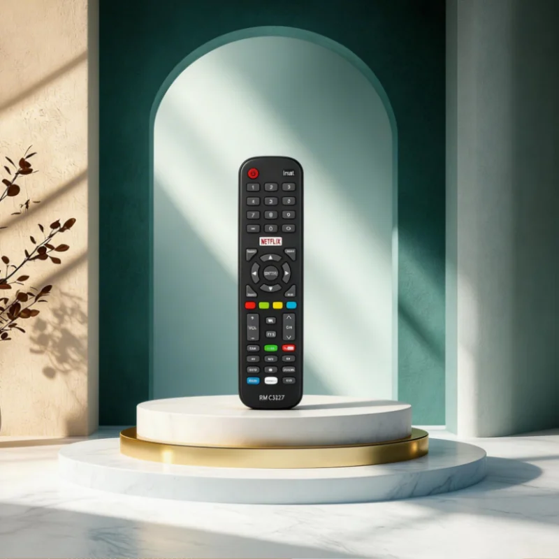 

UHD LED Smart TV Remote Control KT1746-HG2 RM-C3327 34022172 Compatible with Polaroid JVC Seiki Element Harmontec Models 55T7U