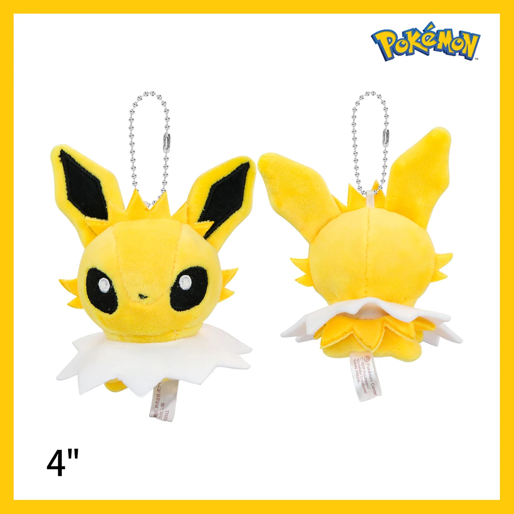 Mimikyu Eevee Plüsch-Schlüsselanhänger: Pocket Monster Cos Eeveelution Snorlax Puppe Anime-Anhänger für Fans, Sammlerstück, Sylveon Geschenk, Deko