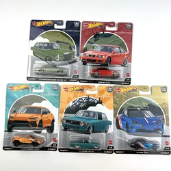 Hot Wheels Premium 1:64 AutoStrasse BENZ 280 SEL BMW M3 E46 LAMBORGHINI URUS volvo alpine Collection Die-cast car model FPY86