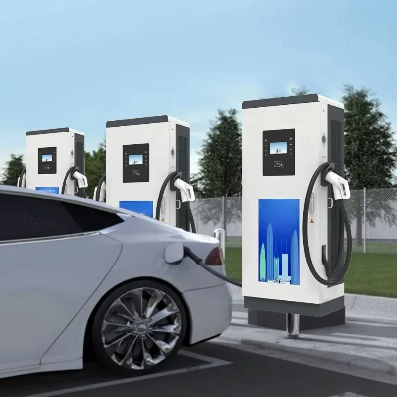 DC Fast Ev Charger Station Electric Vehicle Charging Station Dc Charger Ev Charging Station 60kw 120kw Charging Pile Customized
