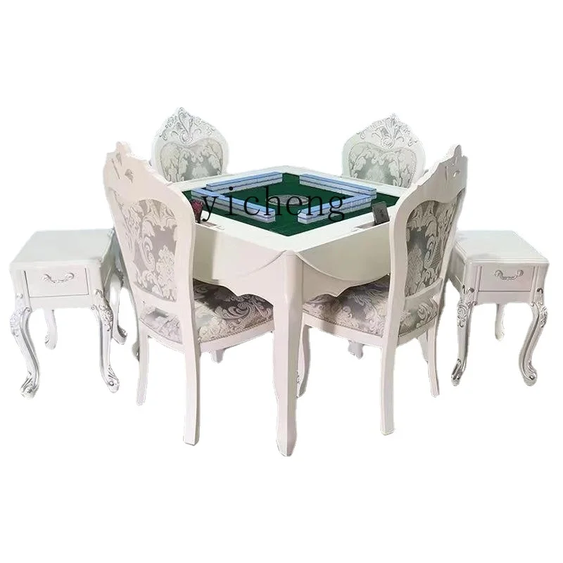 

Yy Mahjong Machine Automatic New Dining Table Dual-Use Electric Multi-Functional Solid Wood