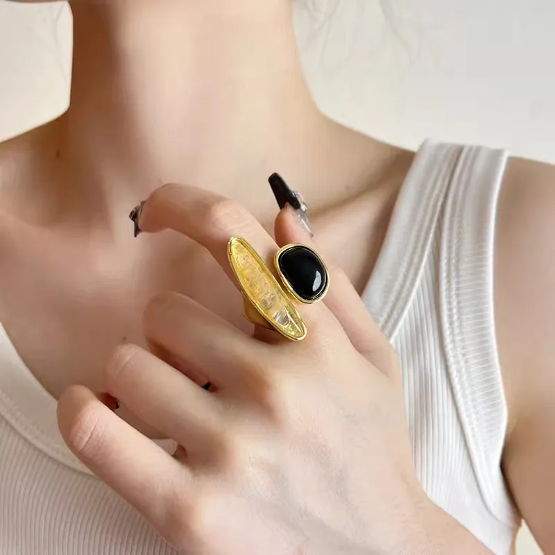 Black Agate Hair Cr…