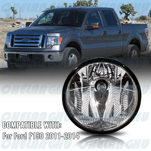 Para Ford F150 2011 2012 2013 2014 1 pieza L = R luz antiniebla del parachoques delantero con bombillas halógenas BL3Z-15200-A