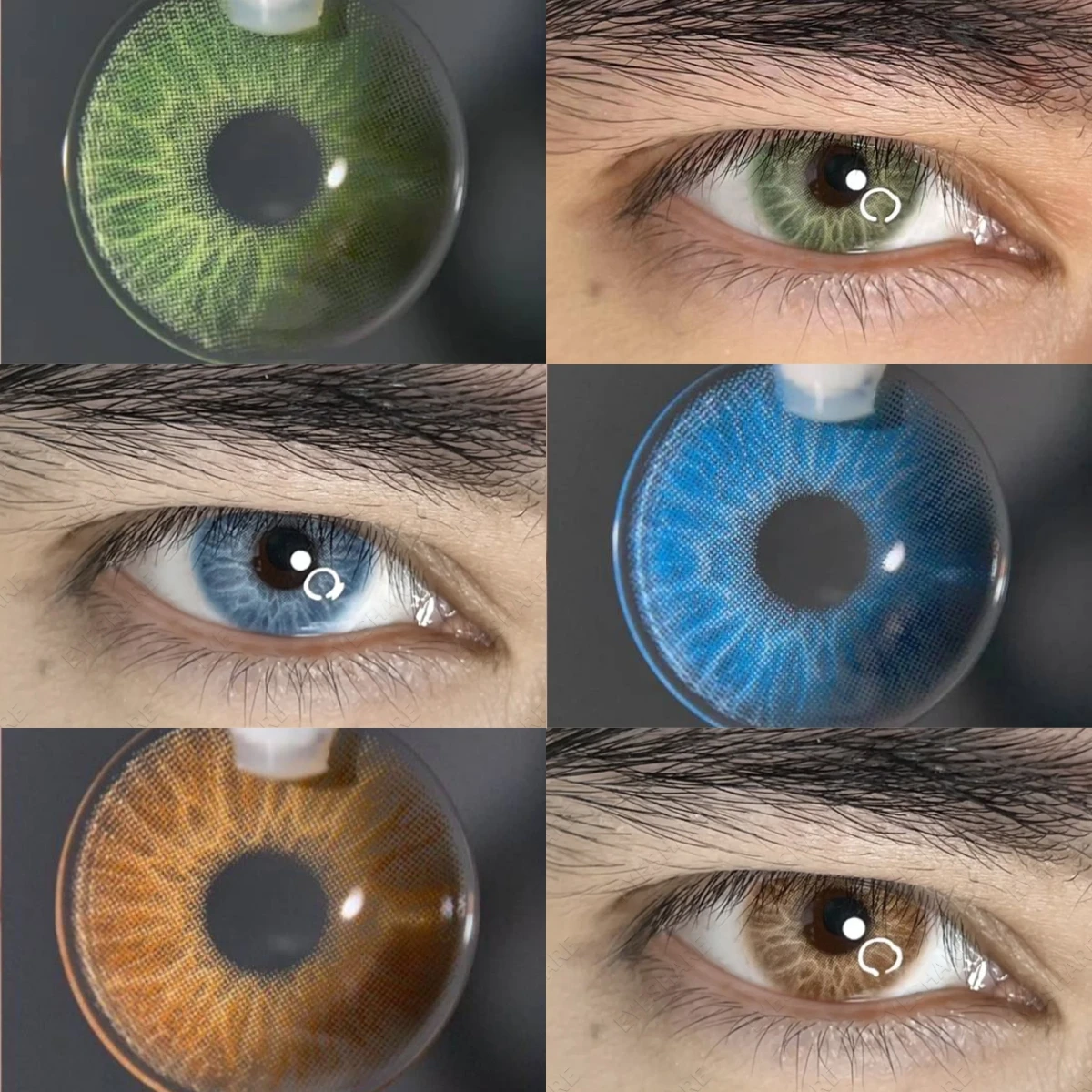 EYESHARE NEW Colored Contact lenses For Eyes 1 pair Brown Eyes Contact Lens Fashion Blue Contacts Makeup Yearly Green Contacts