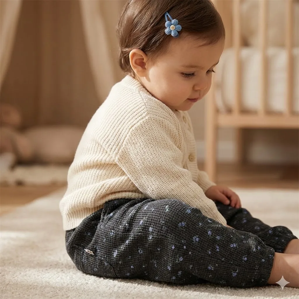 الخريف الشتاء طفل الفتيات الهراء السراويل الأزهار الحريم السراويل القطن طفل فضفاض طماق ملابس الاطفال غير رسمية