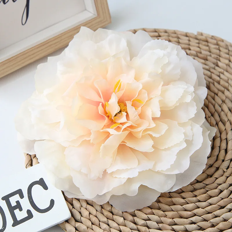 Diameter 16cm Big Peony 10 Color High-grade Artificial Flower Fake Flower Wedding Flower Wall Background Wholesale