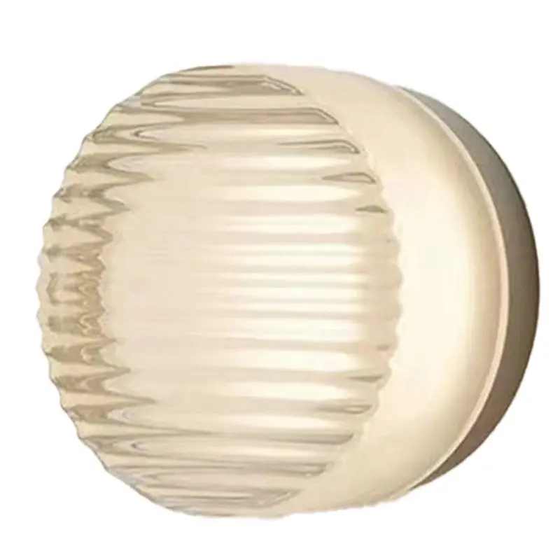 EYFL-3X Led Wall Lamps For Bedside Indoor Outdoor Led Round Sconce Light Fixtures Background Luminaire Acrylic Light,F