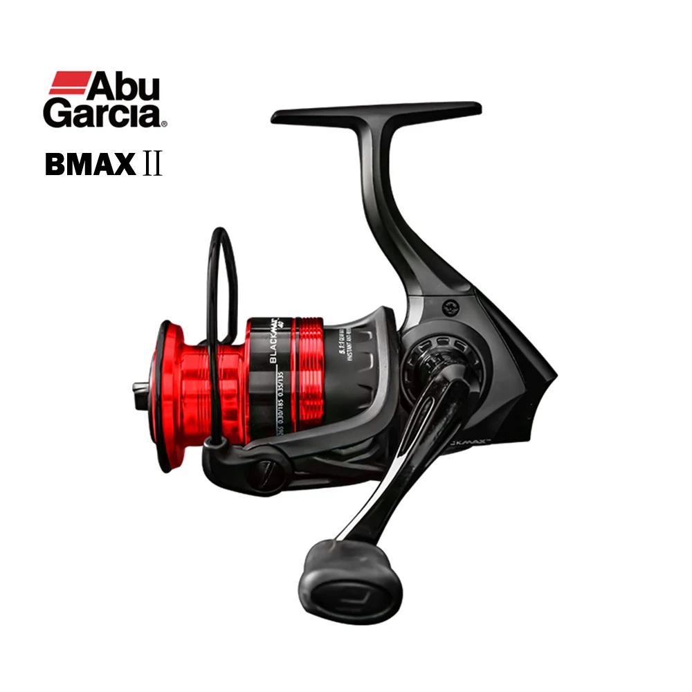 Original Abu Garcia Bmax II Black Max II 500-5000 Spinning Fishing Reel 4+1BB Graphite Body Saltewater Fishing Reel Fishing Coil