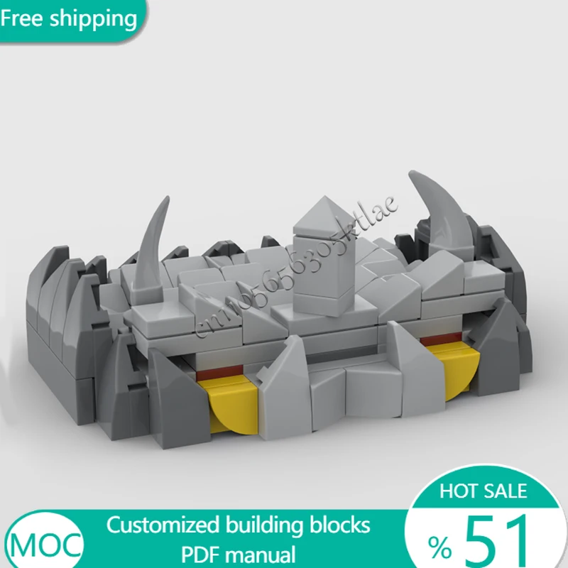 

131 PCS Trees Spikerock MOC Customize Modular Building Block Creative Design Educational Learning Toy DIY Boy Holiday Toy Gifts