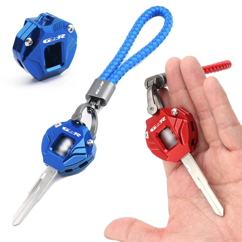 

For SUZUKI GSR750 GSR400 GSR600 GSR 750 400 600 250 GSX-S Key Shell Key Case Cover Key Chain Keyring CNC Accessories Motorcycle
