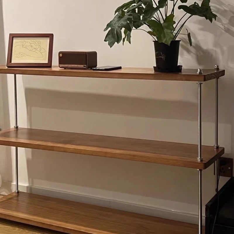 New multi-layer storage rack, kitchen storage, household high load-bearing simple shelf, indoor floor bookshelf