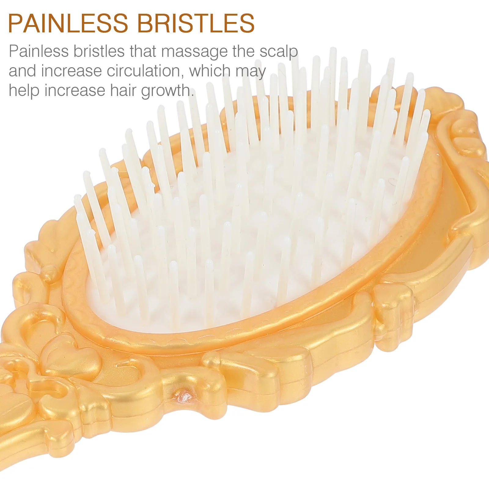 

5 шт., салонная щетка для волос, расческа, набор щеток для распутывания, держатель для хранения, массаж кожи головы, улучшение роста волос, настольный дисплей
