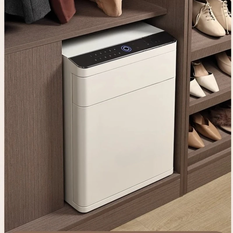 

Safe deposit box household anti-theft fingerprint password box intelligent remote all-steel small wardrobe invisible bedroom