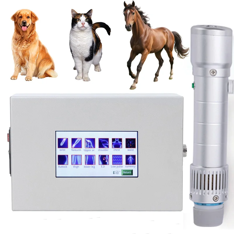 

Ортопедический ударно-волновой массажер двойного назначения, ветеринарный инструмент для домашних животных, крупных животных, собак/кошек/лошадей, многоразовый, портативный