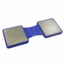 DMD Skate Shoe Edge Trimmer Double-Sided Diamond Ceramic Whetstone Sharpener LX-1603