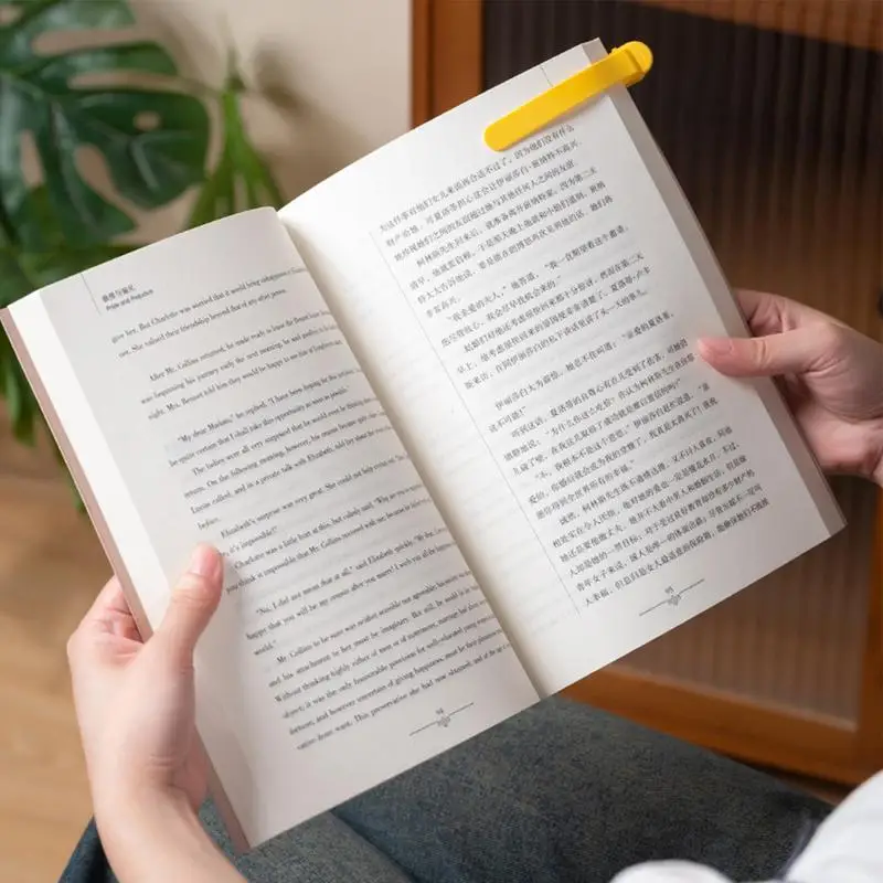 التلقائي المرجعية كليب 3X سيليكون كتاب علامات لقراءة الرجال الإناث كتاب القراءة الإشارات المرجعية الذكية تبقى في مكان وتتبع