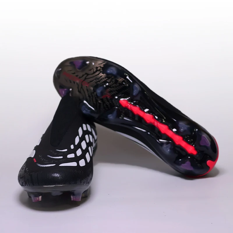 

Long Spikes Mens Football Boots Non Slip Football Shoes Youth FG/TF Professional F50 Training Studded Fast Soccer Cleats 35-45