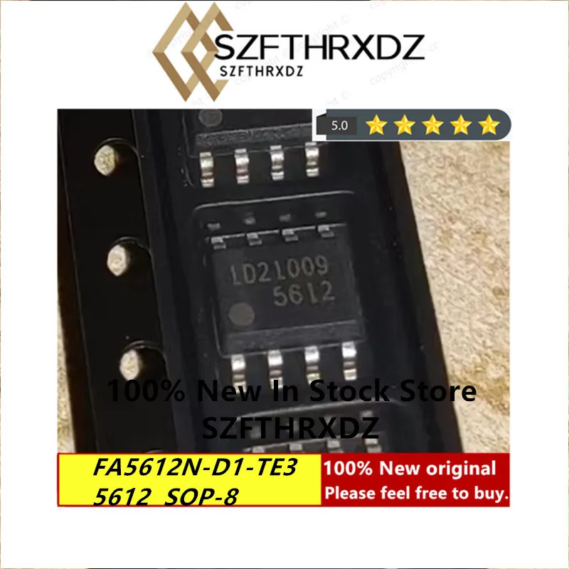 

100% NEW ORIGINAL FA5612N-D1-TE3 SOP-8 5612 FA5612N-D1-TE1 Power Supply Control IC SOP8