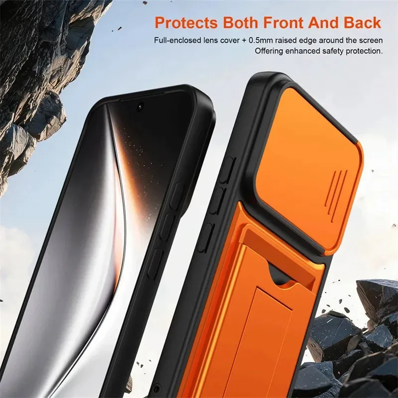 Skinlee Case For Tecno Pova Curve 2 5G Card holder silicone phone protective cover For Tecno Pova Curve 2 5G Phone Cover