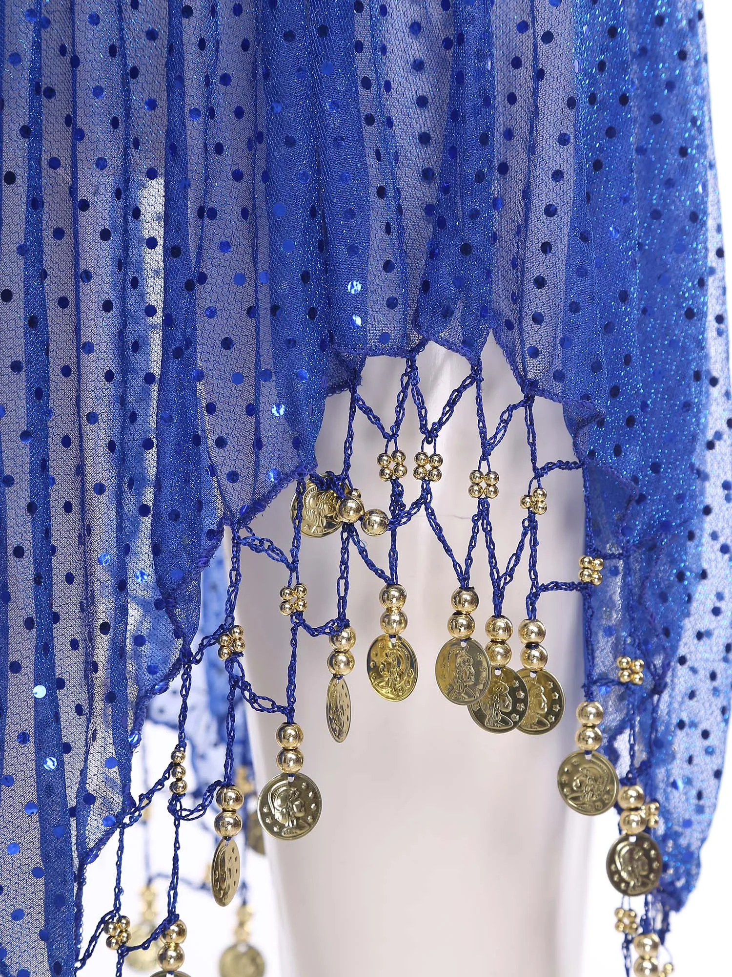 المرأة تنورة رقص البطن هش الصوت صنع شرابة مطرزة بقماش شفاف غير النظامية هيم مرونة تنورة وسط للرقص الشعبي الهندي