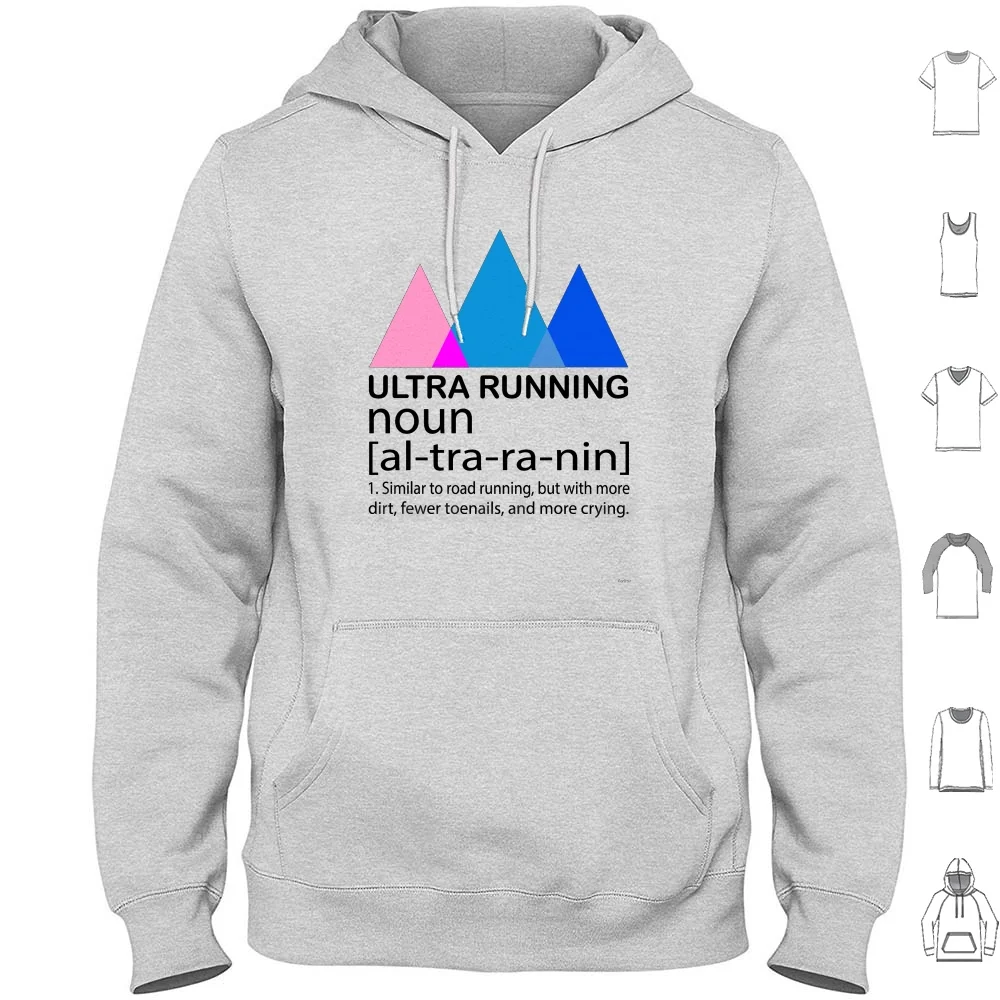 Ultra Running Running Trail Accessories & Gift Hoodies Long Sleeve Running Ultra Ultramarathon Ultras Ultra Running