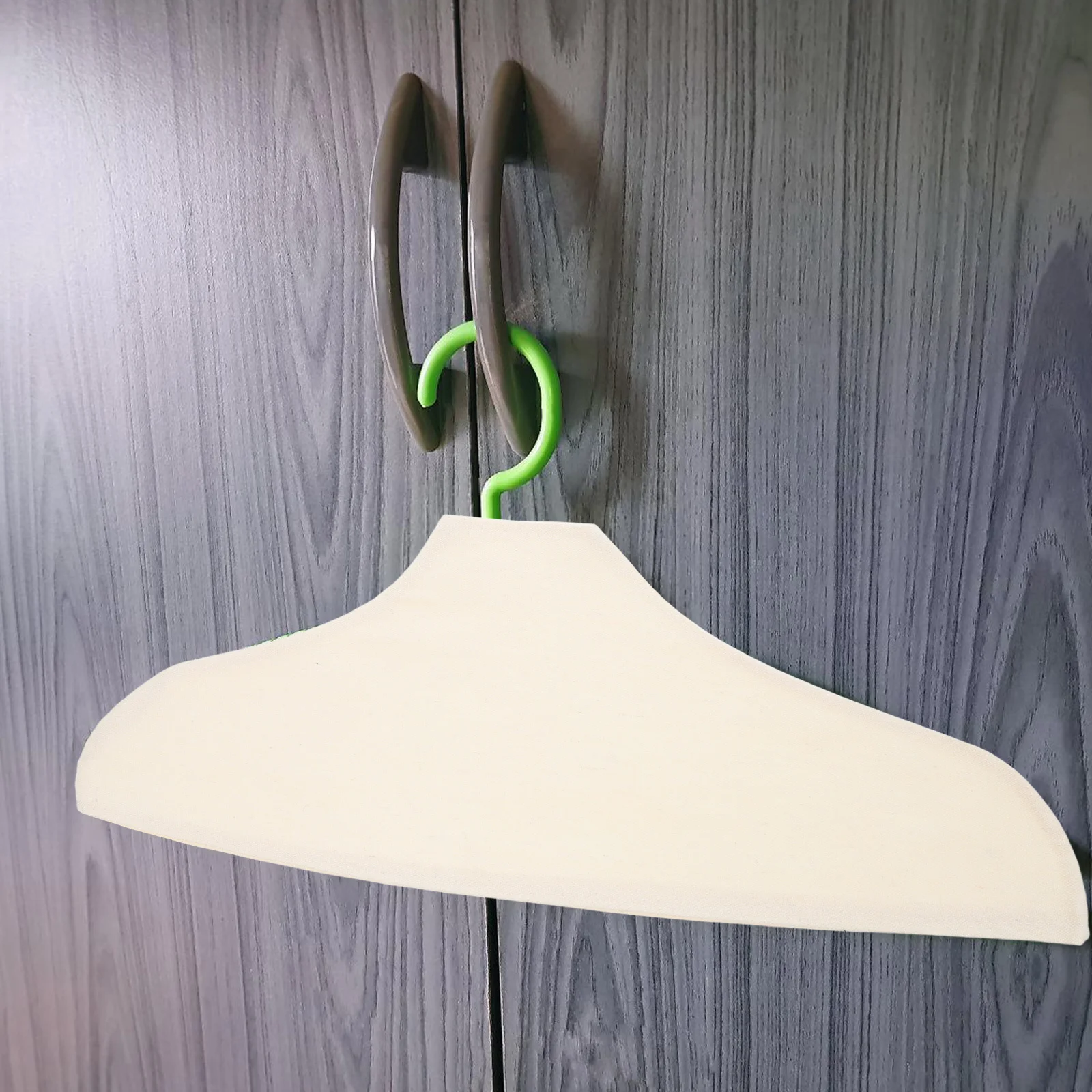 

2 шт., чехлы на плечо, защита для одежды, нескользящие для деревянных вешалок, свитера, шерстяных брюк, пыленепроницаемый шкаф для хранения