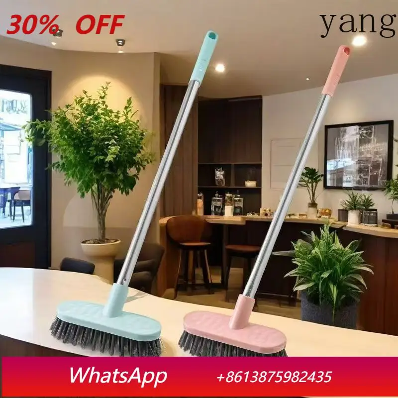 

LTT Toilet Floor Brush Bathroom Toilet Household Hard Hair Floor Washing Tile Cleaning Brush