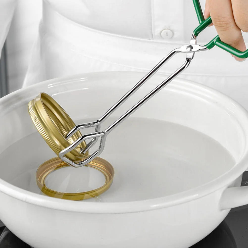 

7Pcs Canning Supplies Starter Kit Stainless Steel Mason Jar Tools Easy Use Lid Lifter Jar Lifter Funnel Rack Home Canning